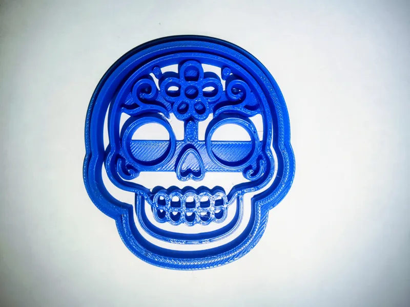 cortador galletas calaverita mexican skull 