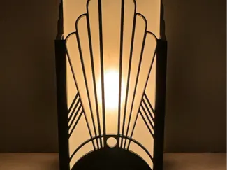 Art Deco Lampshade for GRÖNÖ lamp 1
