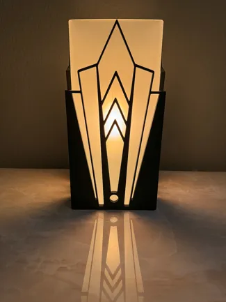 Art Deco Lampshade for GRÖNÖ Lamp 2