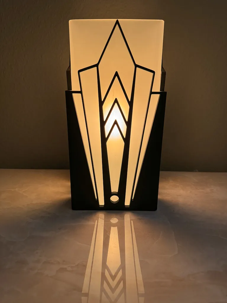 Art Deco Lampshade for GRÖNÖ Lamp 2