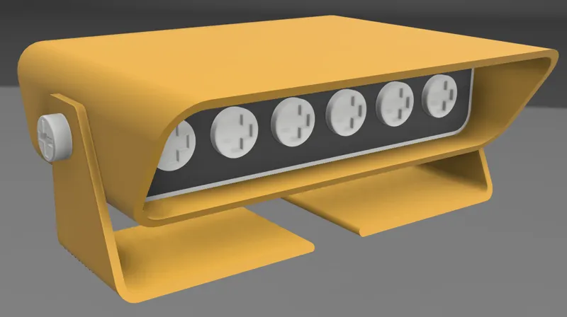 Lampe style rétro