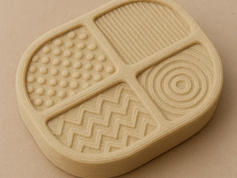 3d fidget rub toy