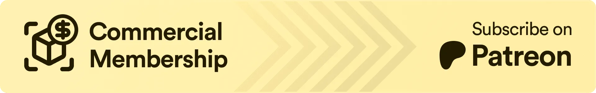 Commercial membership on Patreon