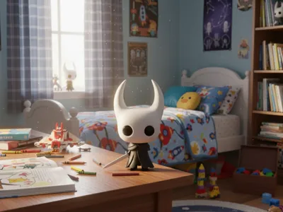 Funko-Style Hollow Knight Figurine