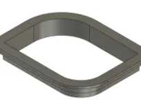 Angular Rectangle Cookie Cutter