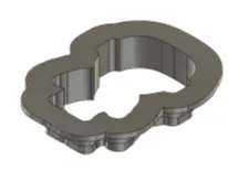Robo Baby Cookie Cutter