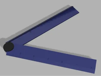 Foldable 12inch Ruler