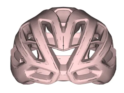 Bicycle helmet for doll/figure plush toy