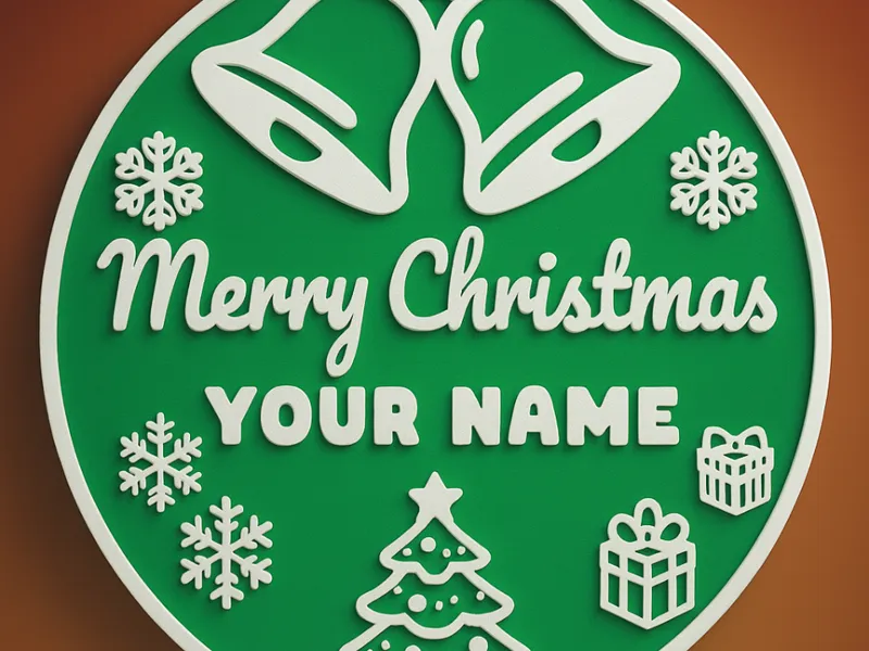 CHRISTMAS ornament