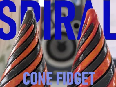 Cône spirale anti-stress