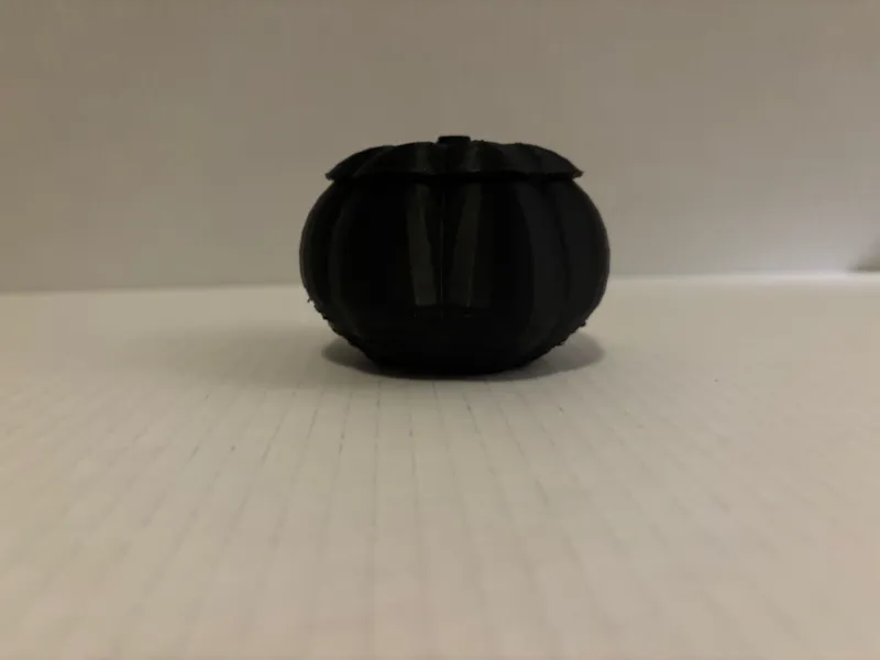 pumpkin box with lid