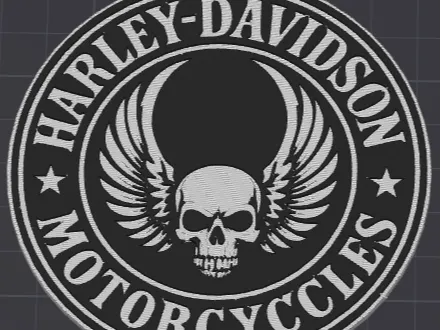 SOUS VERRE HARLEY