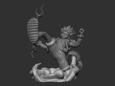 Gear 5 joy boy luffy fanart