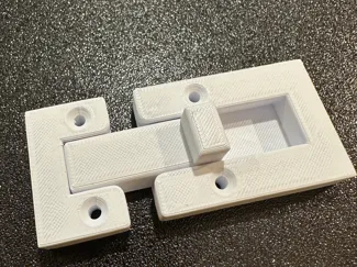 Magnet-Riegel (Magnetic Latch with Auto-Lock)