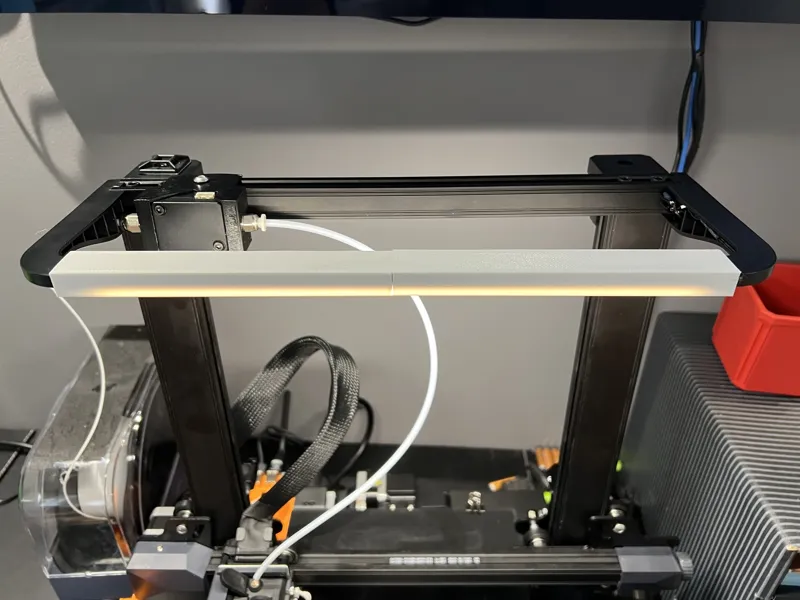 Ender 3 S1 Pro Light Glare stopper