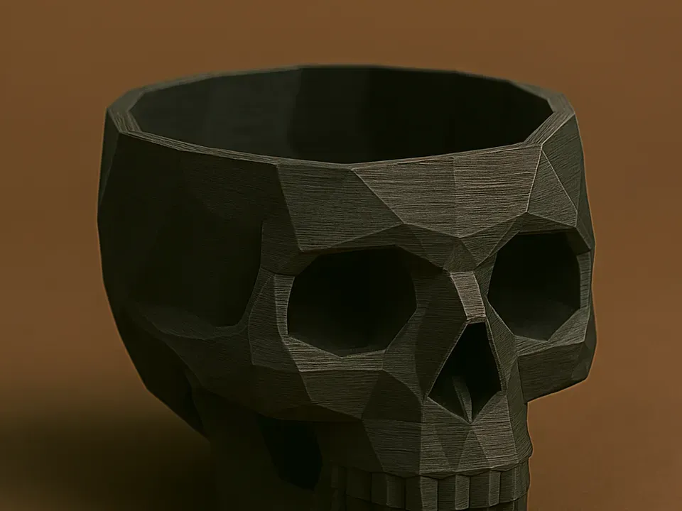 skull candy bowl - Free 3D Print Model - MakerWorld
