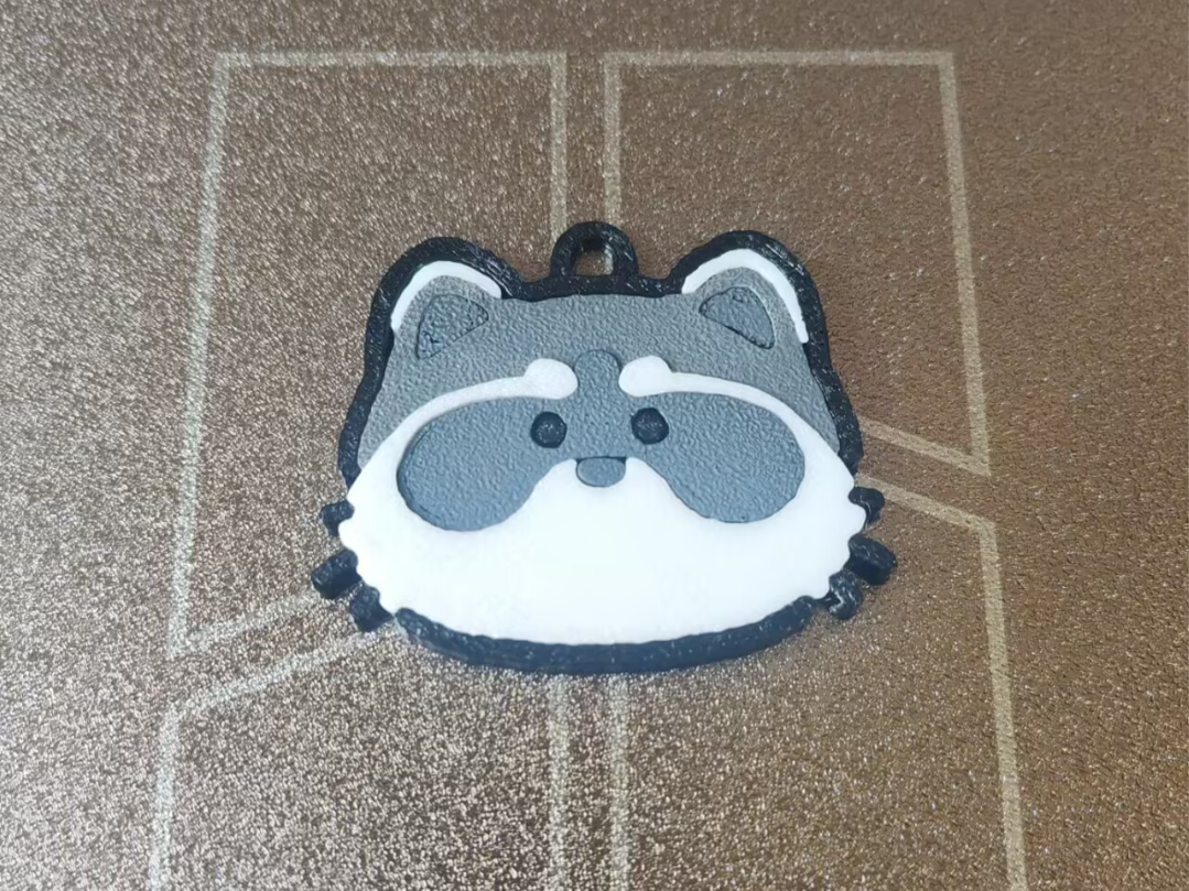 小浣熊钥匙扣