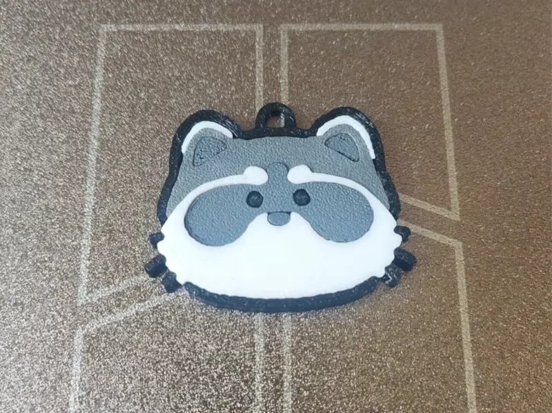 小浣熊钥匙扣