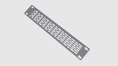10 inch rack Front Panel Universal Fan Mount