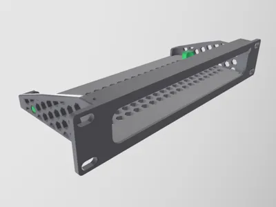 10 inch rack Unifi USW Flex 2.5G-8-POE and 2.5G-8