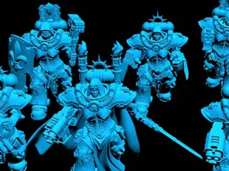 Adaptes sororitas sisters of battle crusader squad