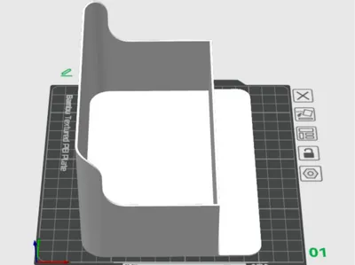poop bin for A1 mini, internal width 90mm