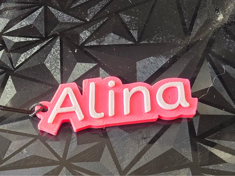 Alina keychain