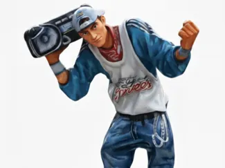 Break dancer model