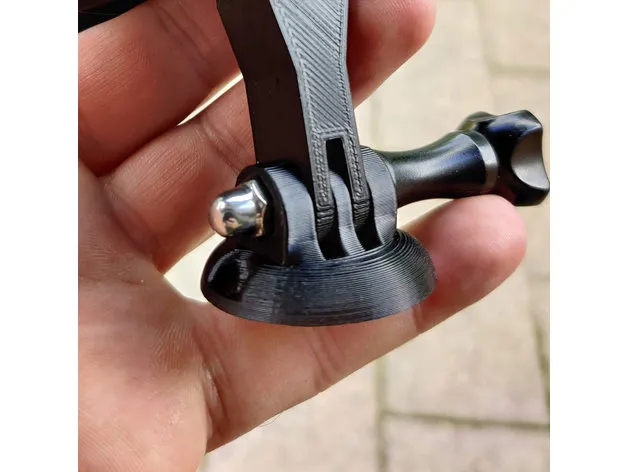 Gopro Mount plate with screw holes