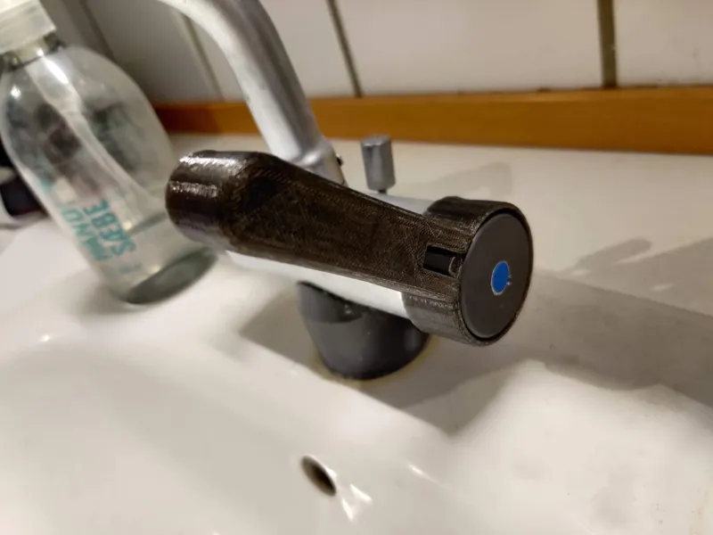 Wrist operated handle for Damixa faucet Series 32