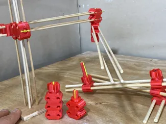 adjustable rod joint