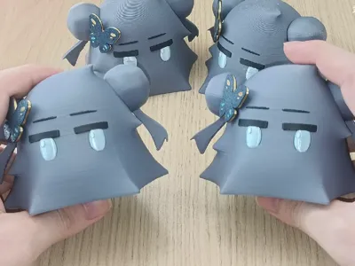 Blue Archive Fisaki Fan Art Figurine