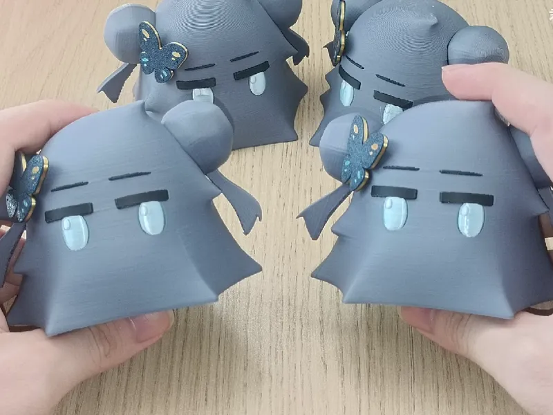 碧蓝档案妃咲同人摆件