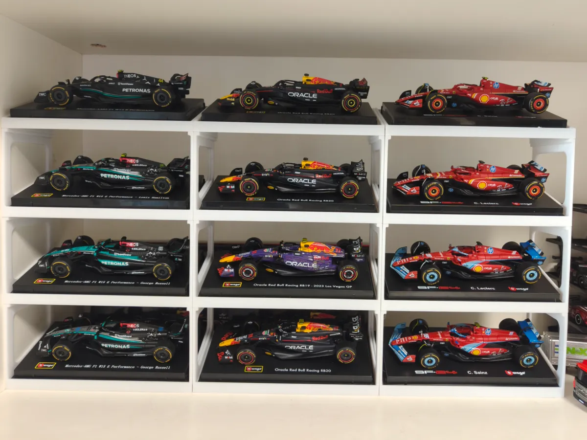 Bburago F1 Model Storage Rack Remixed by user_58557180 MakerWorld ...