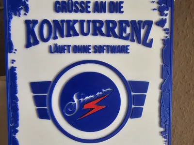 Schild Simson