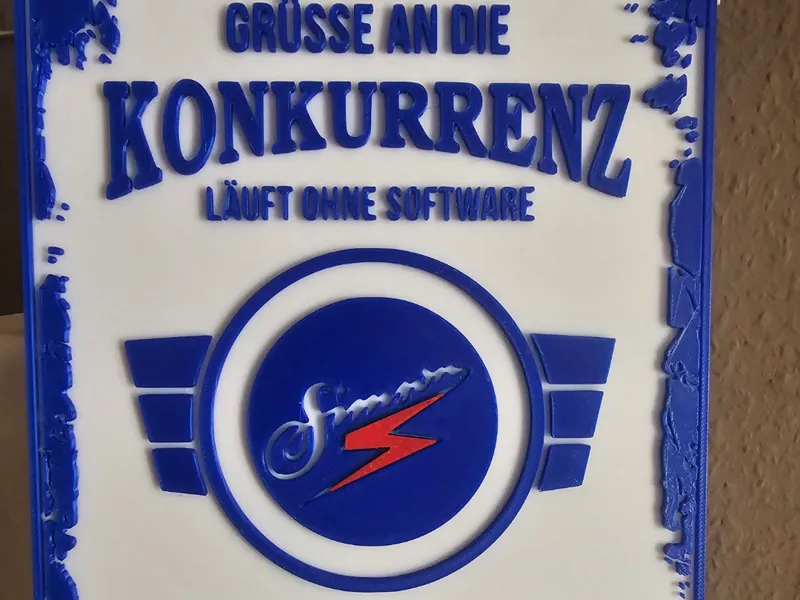 Schild Simson