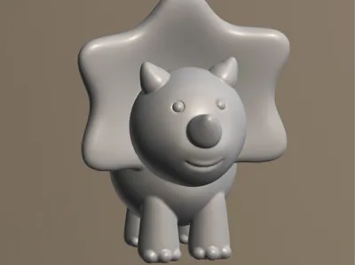 Simple cute dino