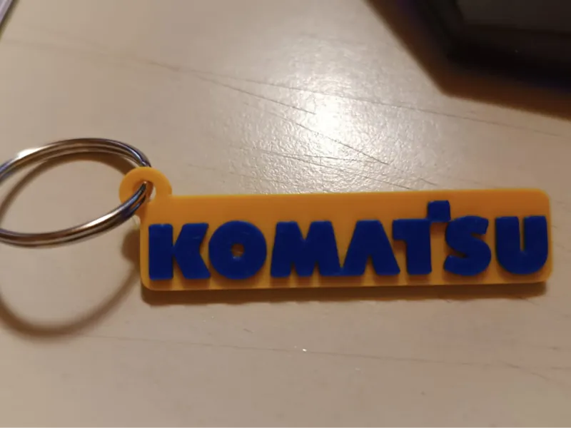 Portachiave Komatsu