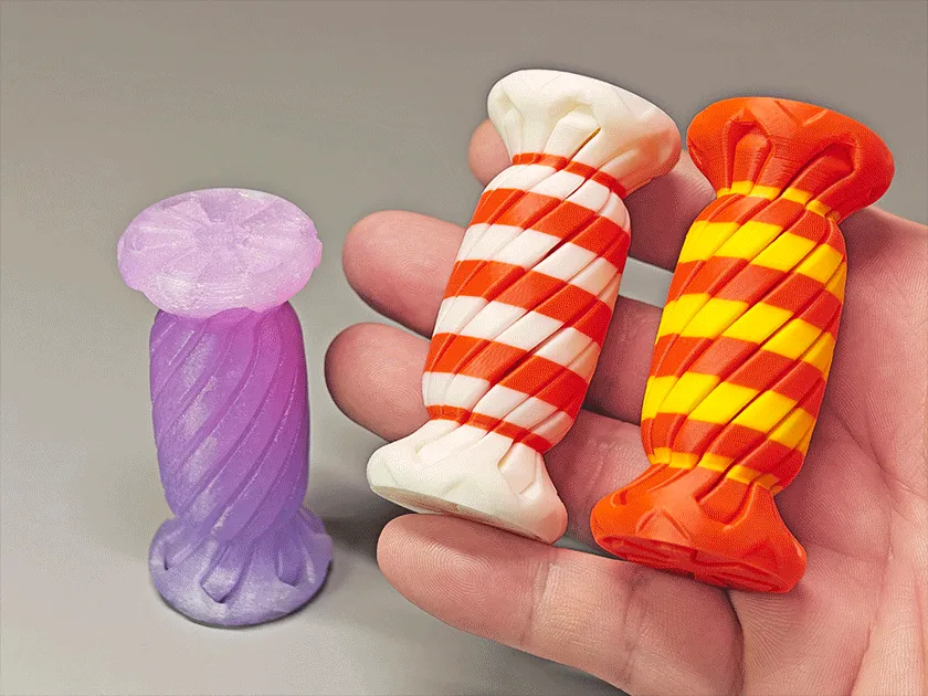 Sweet Candy repeatable thread fidget TD1 Candy - Free 3D Print Model ...