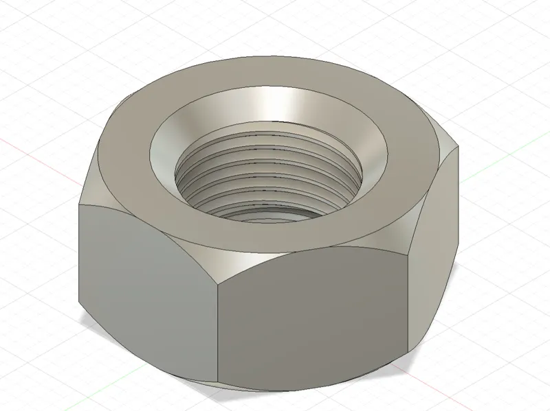 Nut 10 mm diameter