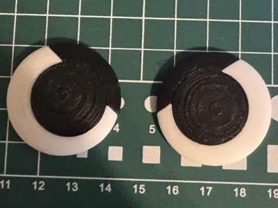 Clippy Magnetic Happy/Angry Eyes