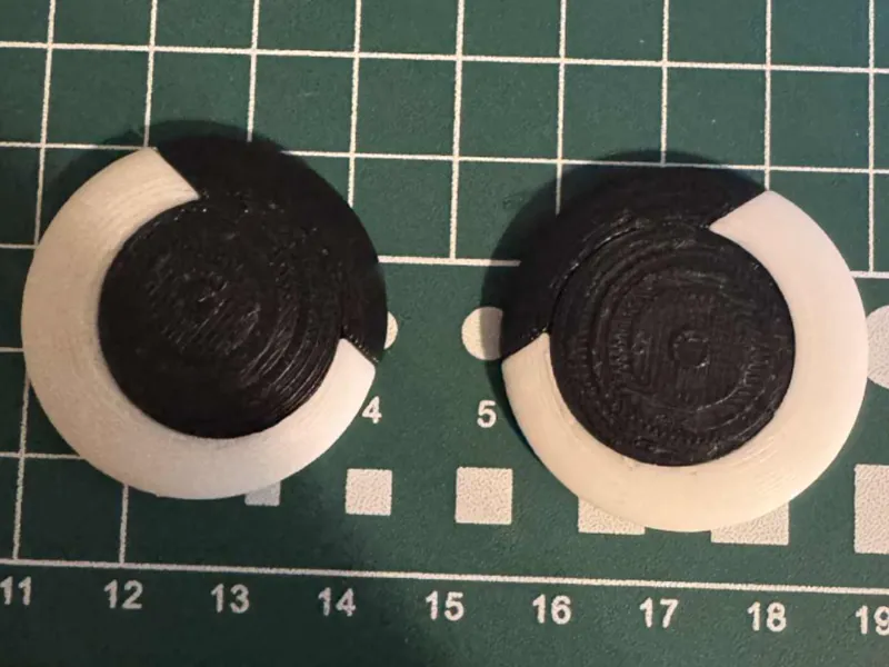 Clippy Magnetic Happy/Angry Eyes