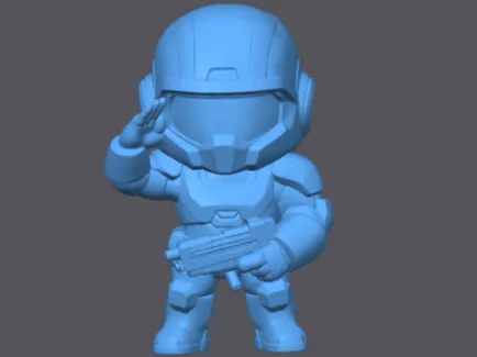 Space Soldier Chibi