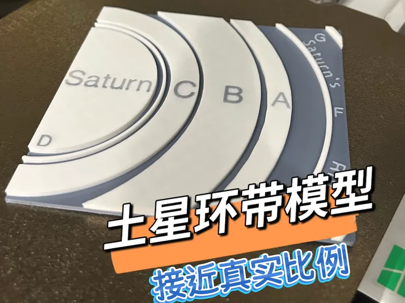 土星环带图谱