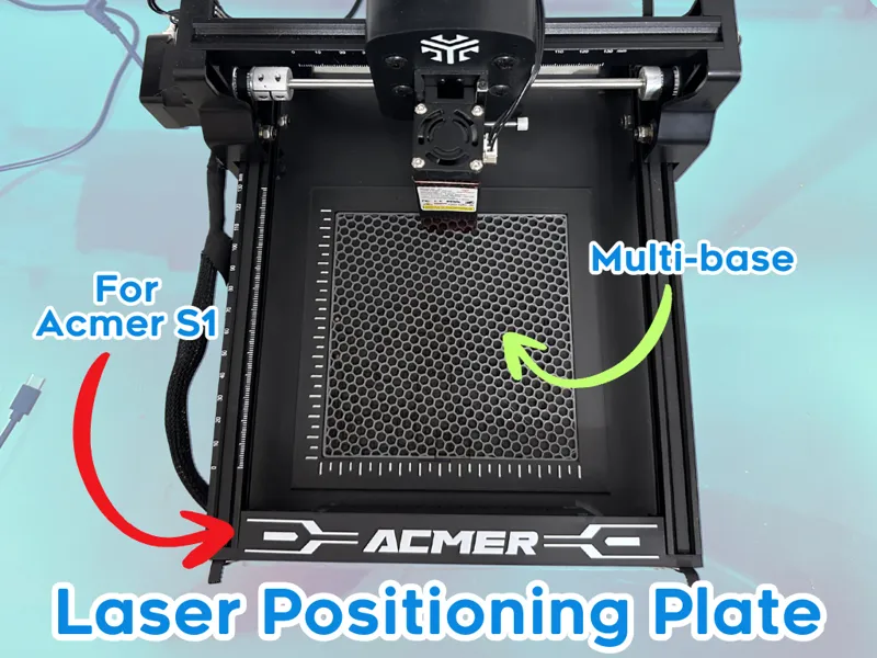 ACMER S1 Laser Plate multi-base