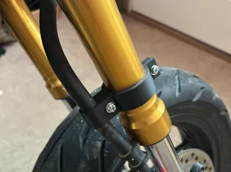 Honda Grom Brake Line Hold Bracket