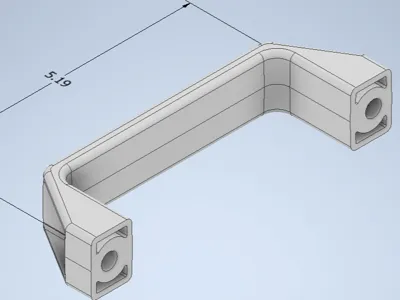 6" handle