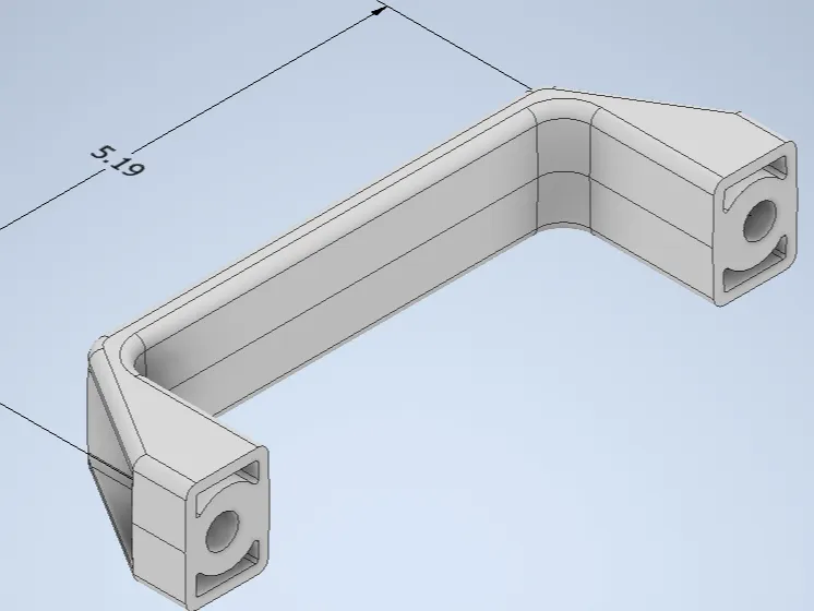 6" handle