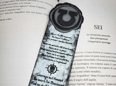Ultramarine 40K Bookmark