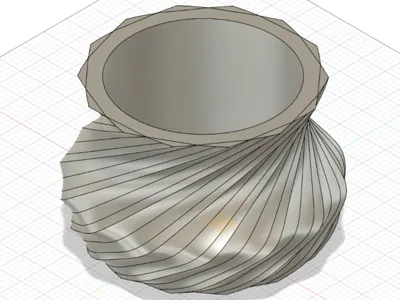 curved pot